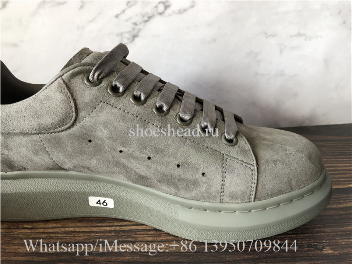 Super Quality Alexander McQueen Oversized Sneaker Grey Suede