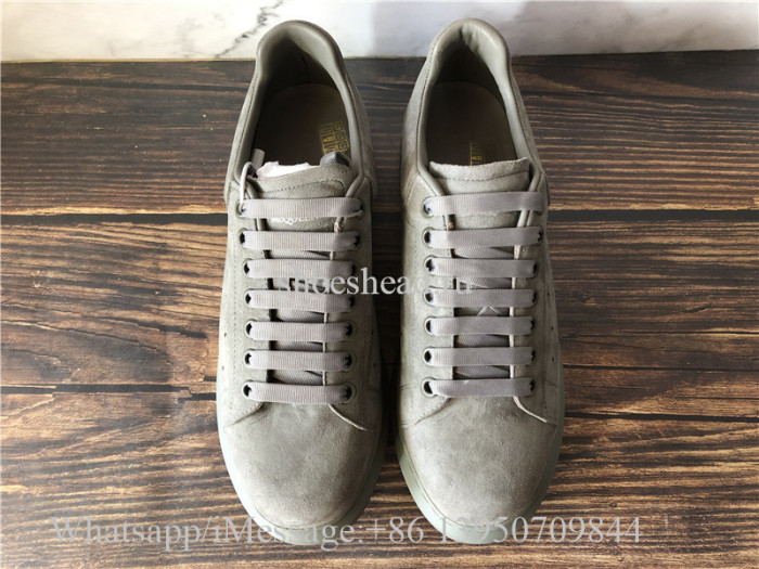 Super Quality Alexander McQueen Oversized Sneaker Grey Suede