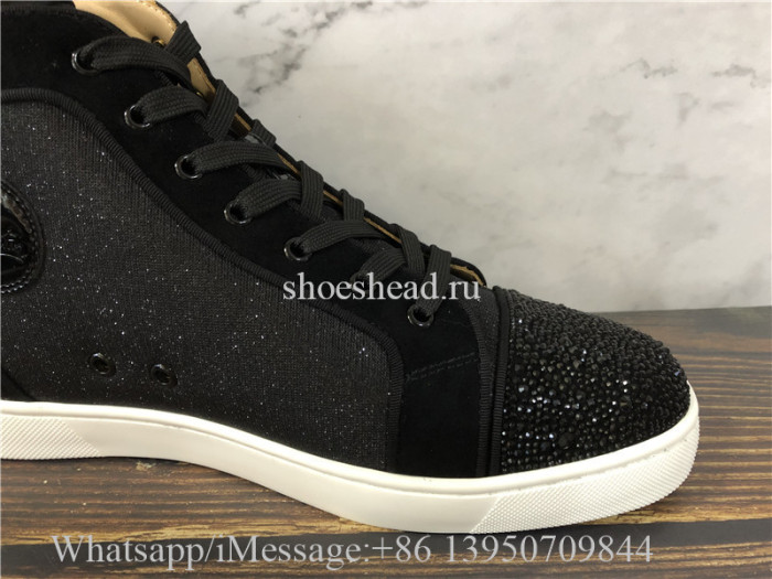 Christian Louboutin Flat High Top Black