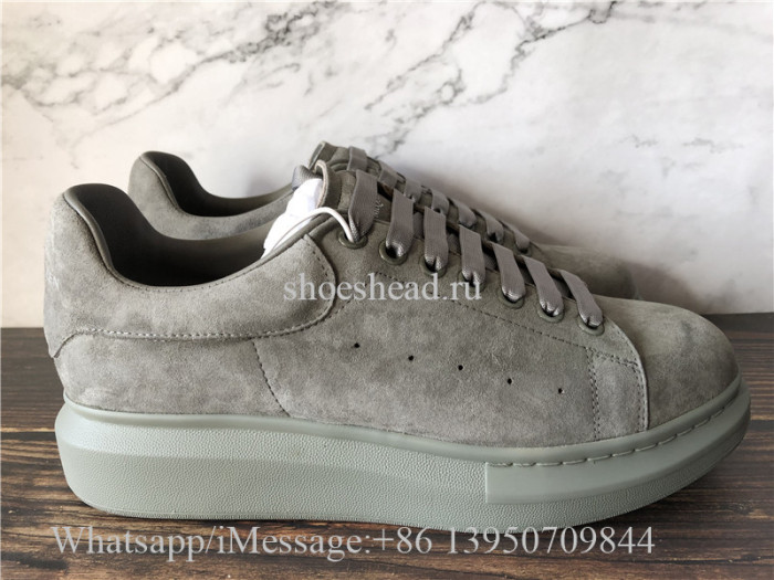 Super Quality Alexander McQueen Oversized Sneaker Grey Suede