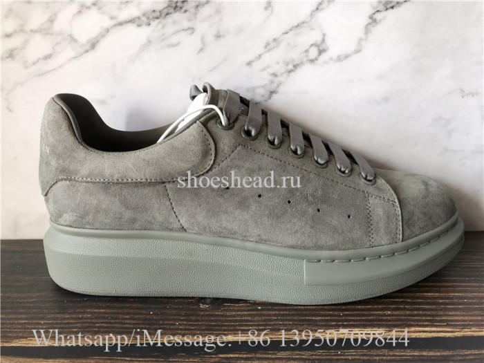 Super Quality Alexander McQueen Oversized Sneaker Grey Suede