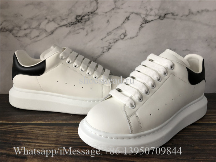 Super Quality Alexander McQueen Oversized Sneaker Black Leather