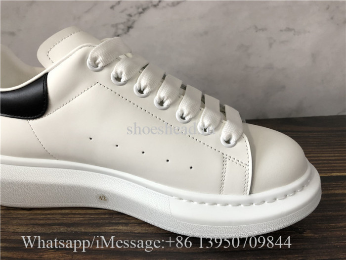 Super Quality Alexander McQueen Oversized Sneaker Black Leather