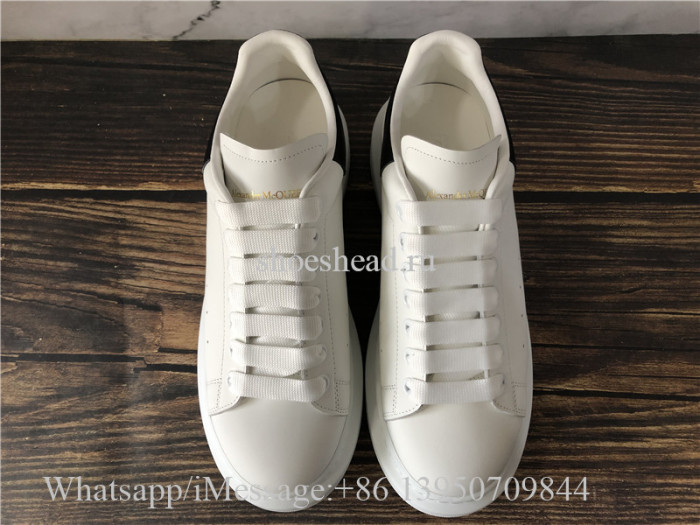Super Quality Alexander McQueen Oversized Sneaker Black Leather