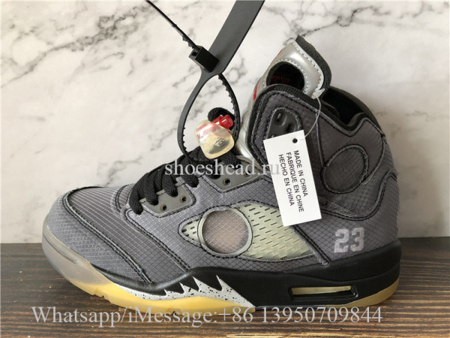 Super Quality Off White x Air Jordan 5 Retro SP Muslin