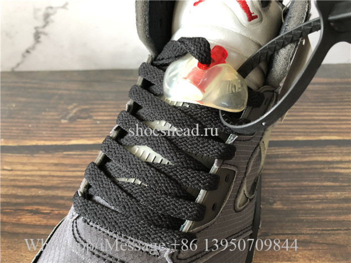 Super Quality Off White x Air Jordan 5 Retro SP Muslin