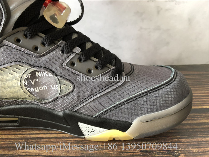 Super Quality Off White x Air Jordan 5 Retro SP Muslin