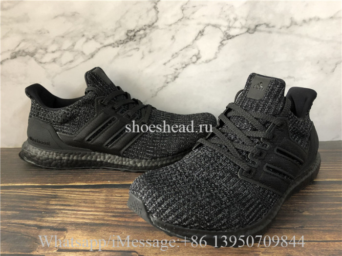 Adidas Ultra Boost 4.0 Triple Black BB6171 Real Boost