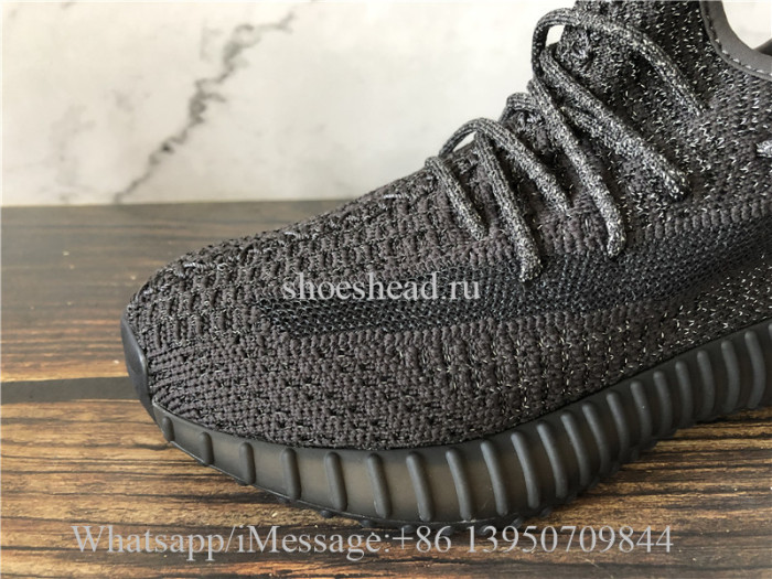 Kid Infant Adidas Yeezy 350 V2 Black Reflective Child