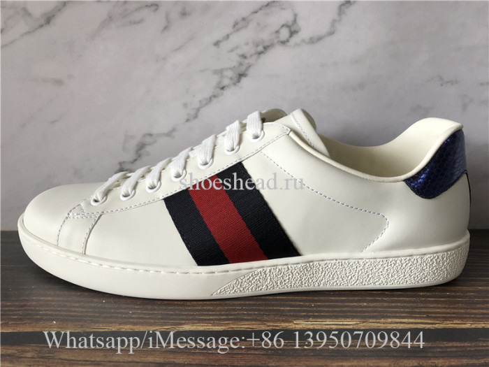 Super Quality Gucci Ace Embroidered Sneaker Blue