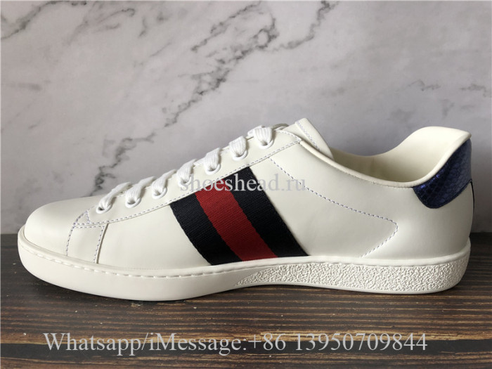 Super Quality Gucci Ace Embroidered Sneaker Blue