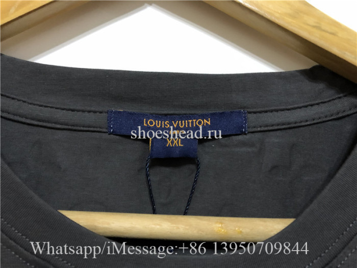 Louis Vuitton Hook & Loop Monogram T-shirt Grey