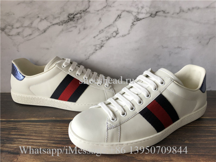 Super Quality Gucci Ace Embroidered Sneaker Blue