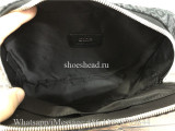 Original Black Dior Oblique Jacquard And Black Grained Calfskin Safari Messenger Bag