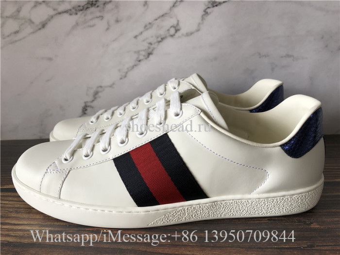 Super Quality Gucci Ace Embroidered Sneaker Blue