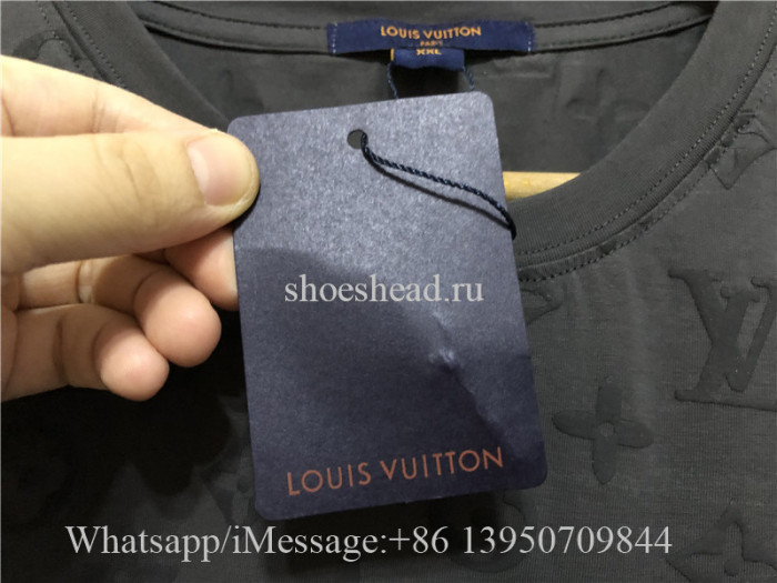 Louis Vuitton Hook & Loop Monogram T-shirt Grey