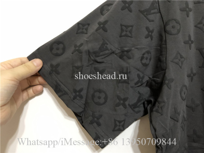 Louis Vuitton Hook & Loop Monogram T-shirt Grey