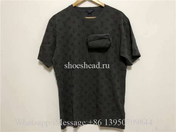 Louis Vuitton Hook & Loop Monogram T-shirt Grey