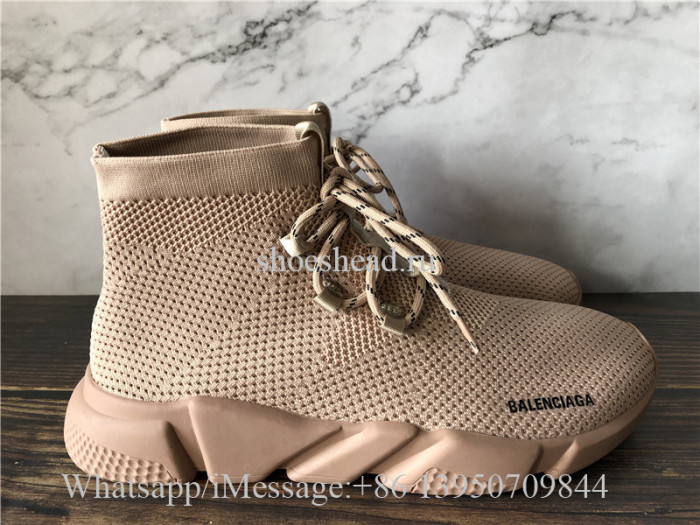 Balenciaga Speed Trainer Tan