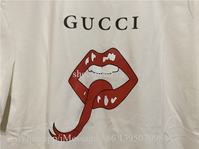 Gucci Mouth Print Tshirt