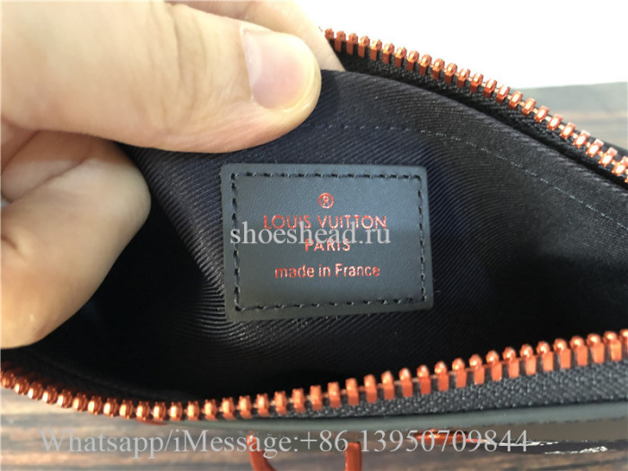 Original Louis Vuitton Monogram Upside Down Canvas Discovery Pochette PM M62898