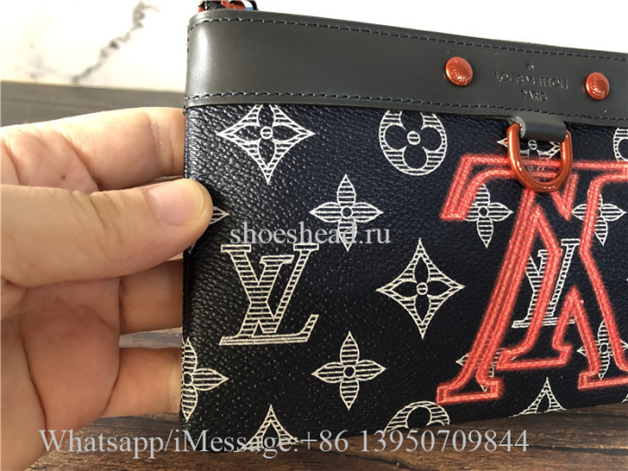 Original Louis Vuitton Monogram Upside Down Canvas Discovery Pochette PM M62898