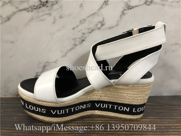 Louis Vuitton Boundary Wedge Sandal