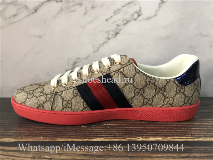Super Quality Gucci Ace Embroidered GG Supreme Sneaker