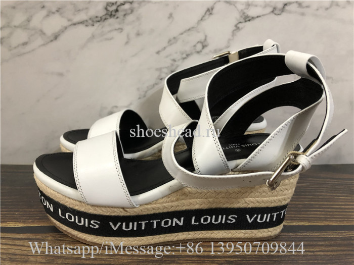 Louis Vuitton Boundary Wedge Sandal