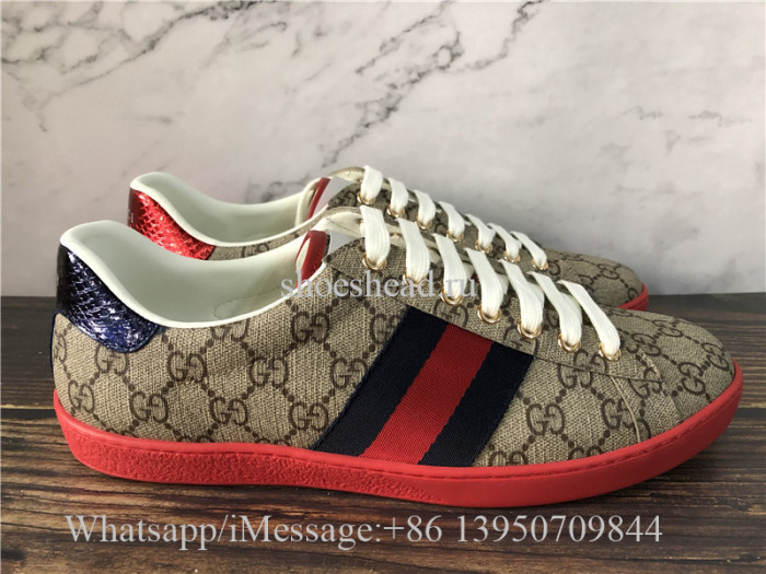 Super Quality Gucci Ace Embroidered GG Supreme Sneaker