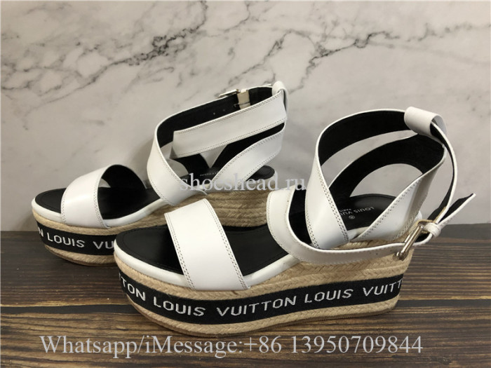 Louis Vuitton Boundary Wedge Sandal