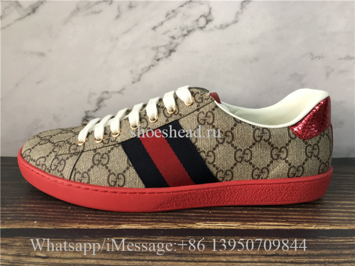 Super Quality Gucci Ace Embroidered GG Supreme Sneaker