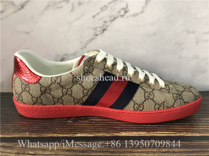 Super Quality Gucci Ace Embroidered GG Supreme Sneaker