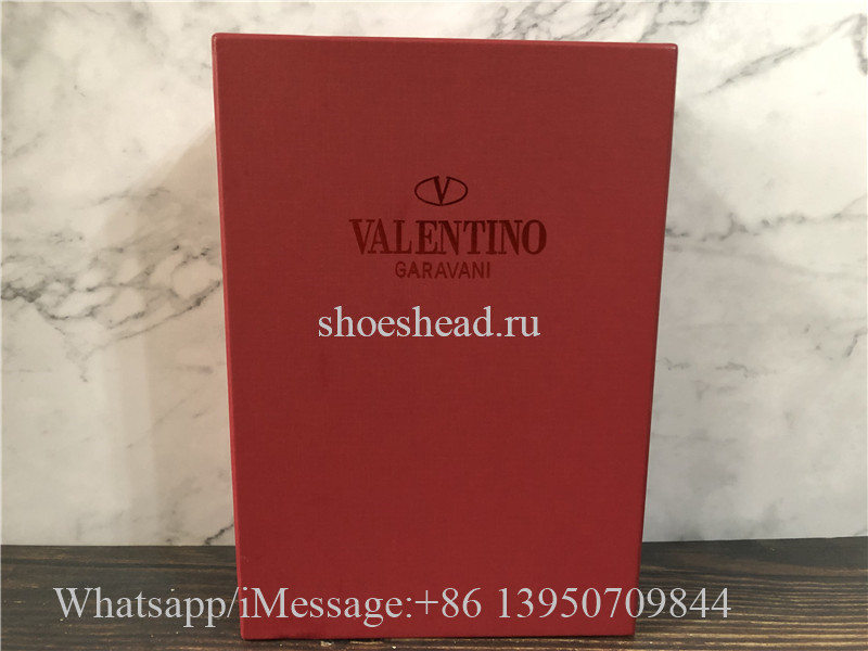 Valentino Garavani Patent Rockstud Caged Pump 100mm