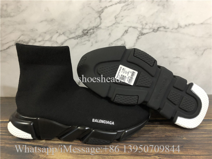 Balenciaga Speed Trainer Black White