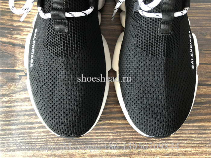 Balenciaga Speed Trainer Black White Sole