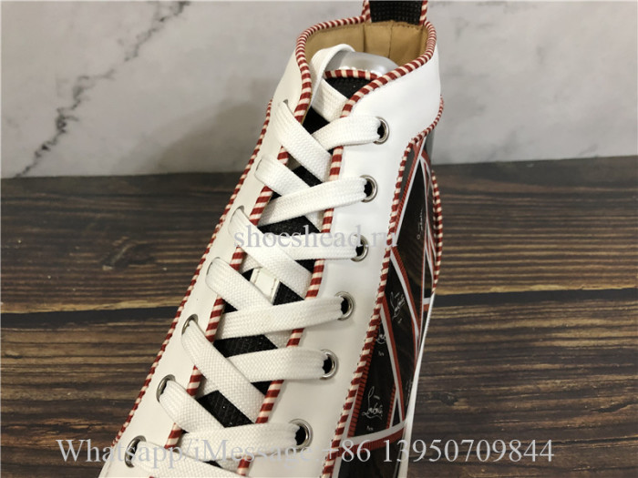 Christian Louboutin Flat High Top Sneaker