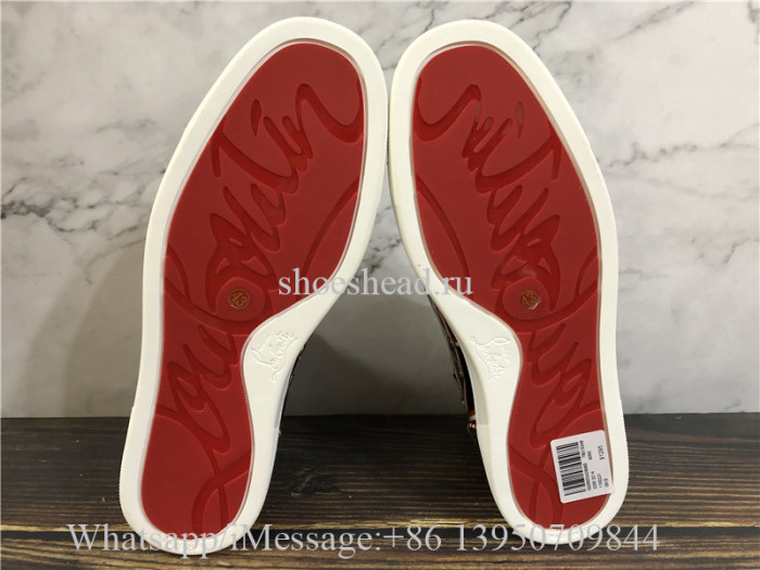 Christian Louboutin Flat High Top Sneaker