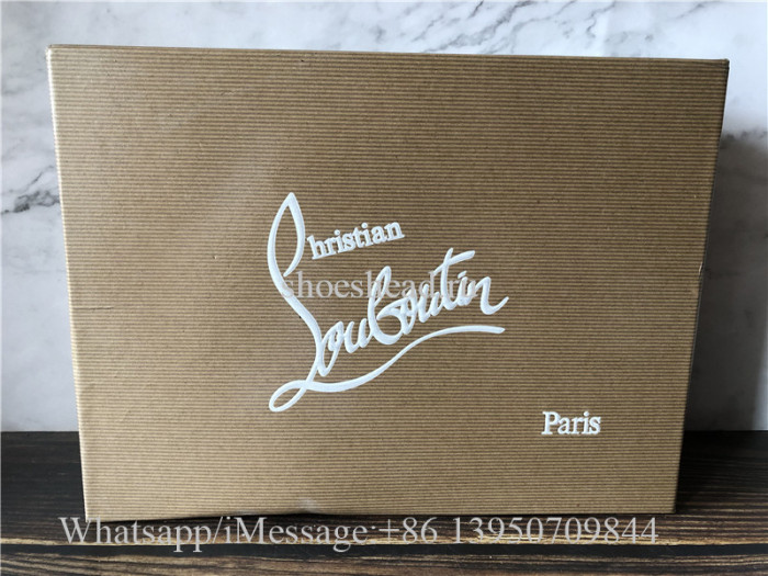 Christian Louboutin Spike Flat High Top Sneaker Diamond