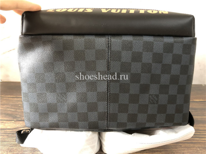 Original Louis Vuitton Discovery Backpack PM Damier Cobalt Canvas