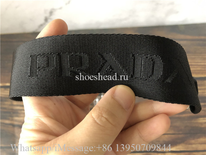 Orginal Quality Prada Nylon Re-Edition 2005 Shoulder Bag Black