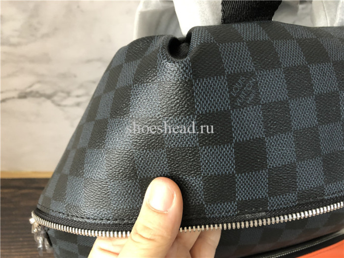 Original Louis Vuitton Discovery Backpack PM Damier Cobalt Canvas