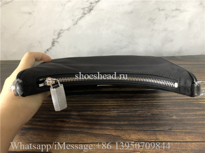 Orginal Quality Prada Nylon Re-Edition 2005 Shoulder Bag Black
