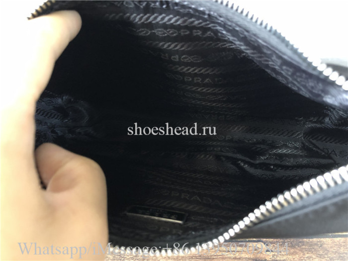Orginal Quality Prada Nylon Re-Edition 2005 Shoulder Bag Black