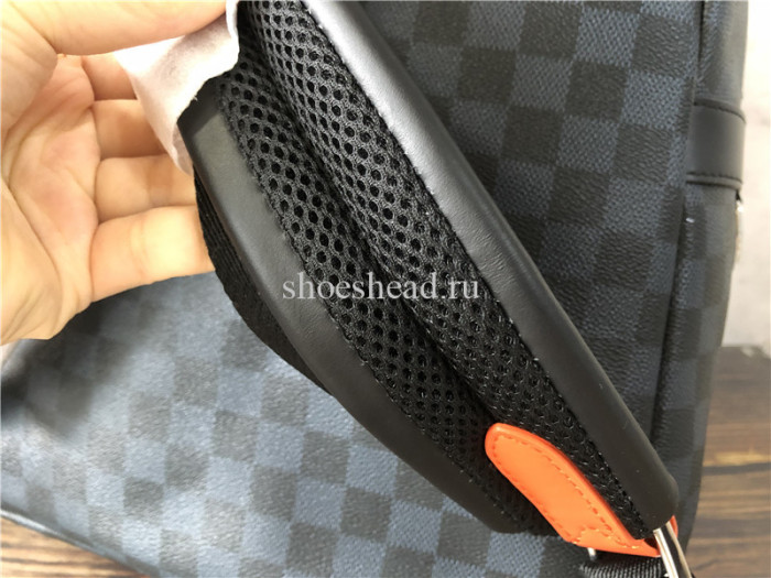 Original Louis Vuitton Discovery Backpack PM Damier Cobalt Canvas