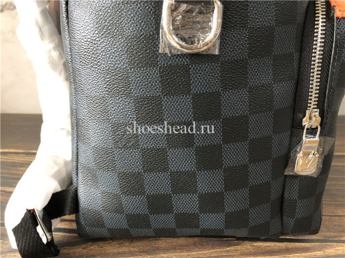 Original Louis Vuitton Discovery Backpack PM Damier Cobalt Canvas