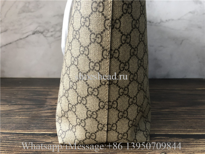 Original Gucci Ophidia GG Medium Tote Beige Bag