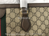 Original Gucci Ophidia GG Medium Tote Beige Bag