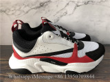 Super Quality Dior B22 Sneaker Black Calfskin Technical Knit Red Black White