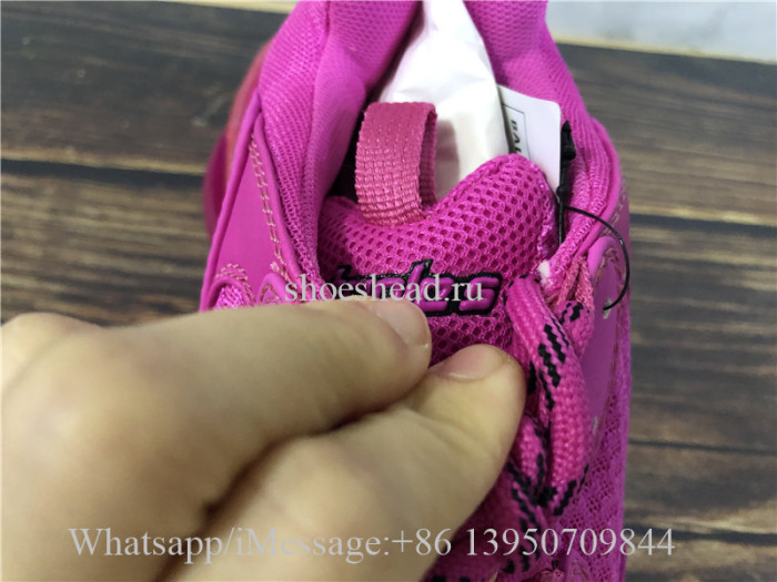 Super Quality Balenciaga Triple S Clear Sole Trainer Rose Pink